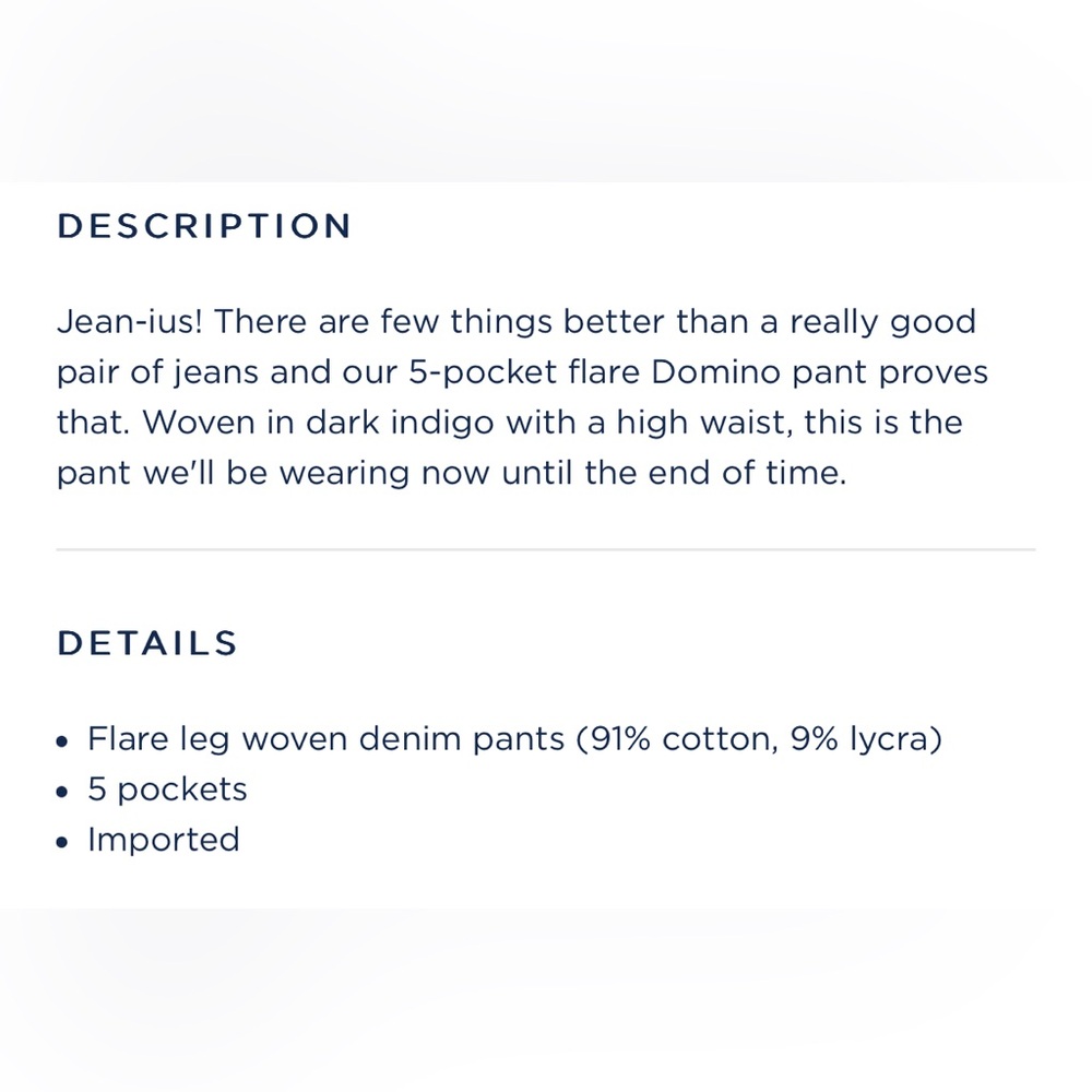 J.McLaughlin Domino Slim Flare Jeans - Picture 11 of 13
